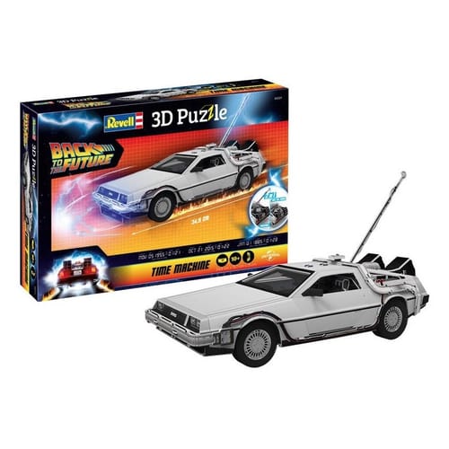 Levně Puzzle Návrat do budoucnosti - 3D DeLorean, 157 dílků
