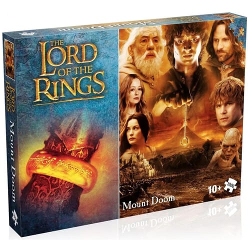 Puzzle Pán prsteňov - Hora osudu, 1000 dielikov Puzzle Pán prsteňov - Hora osudu, 1000 dielikov