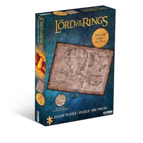 Puzzle Pán Prsteňov - Stredozeme, 1000 dielikov Puzzle Pán Prsteňov - Stredozeme, 1000 dielikov