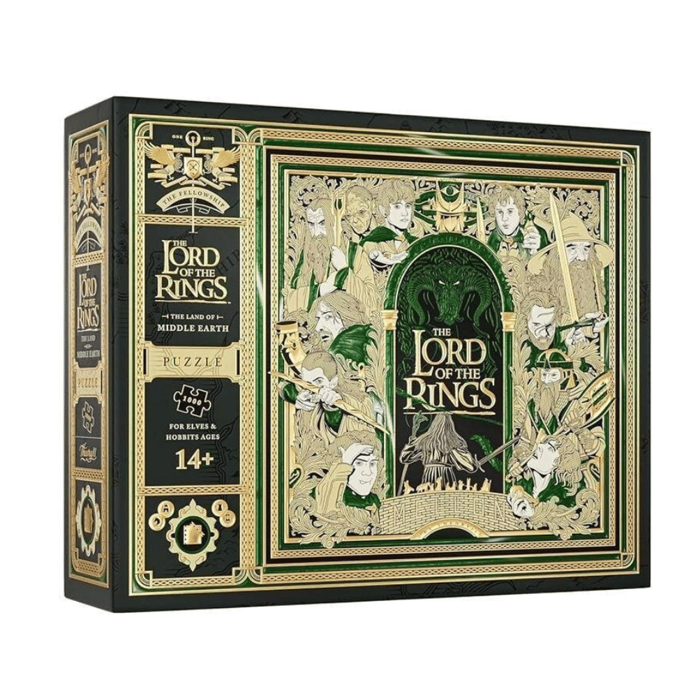 Puzzle Pán prstěňov - Mystery Jigsaw Puzzle