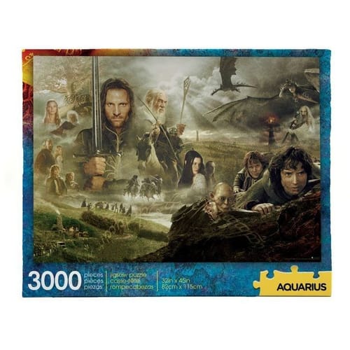 Levně Puzzle Pán prstenů - Saga, 3000 dílků