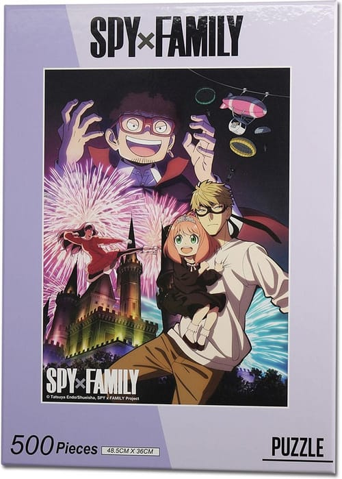 Puzzle Spy x Family - Skupina postav, 500 dílků