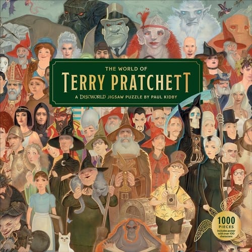 Levně Puzzle Terry Pratchett - Zeměplocha, 1000 dílků