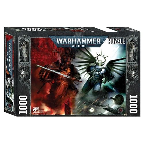 Puzzle Warhammer Gulliman vs Abaddon, 1000 dielikov Puzzle Warhammer Gulliman vs Abaddon, 1000 dielikov