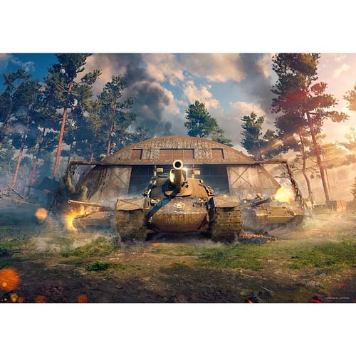 Obrázok Puzzle World of Tanks - Wingback, 1000 dílků