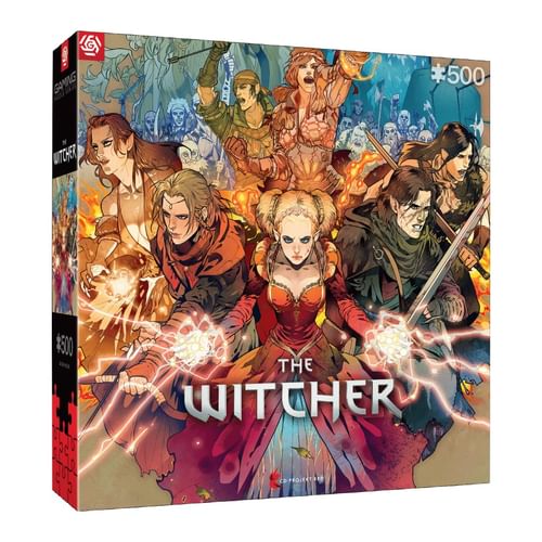 Puzzle Zaklínač: Scoia'tael, 500 vďaky Puzzle Zaklínač: Scoia'tael, 500 vďaky