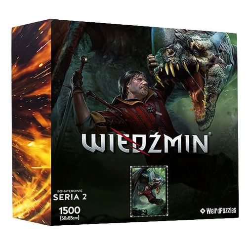 Puzzle Hrdinovia Zaklínača (séria 2): Eskel Puzzle Hrdinovia Zaklínača (séria 2): Eskel