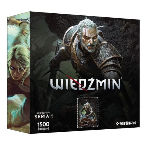 Puzzle Hrdinovia Zaklínača (séria 1): Geralt Puzzle Hrdinovia Zaklínača (séria 1): Geralt