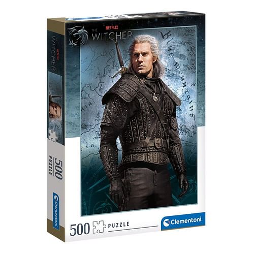 Obrázok Puzzle Zaklínač - Geralt (Netflix), 500 dílků