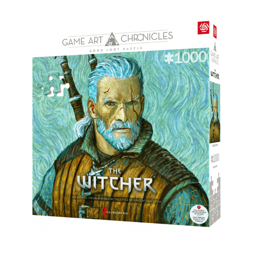 Puzzle Zaklínač - Geralt & Van Gogh, 1000 dielikov Puzzle Zaklínač - Geralt & Van Gogh, 1000 dielikov