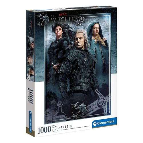 Obrázok Puzzle Zaklínač - Geralt, Yen a Ciri (Netflix), 1000 dílků