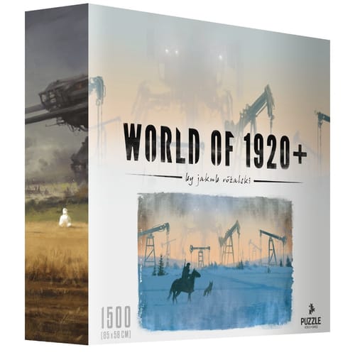 Puzzle Jakub Różalski: World of 1920+ Železné pole Puzzle Jakub Różalski: World of 1920+ Železné pole
