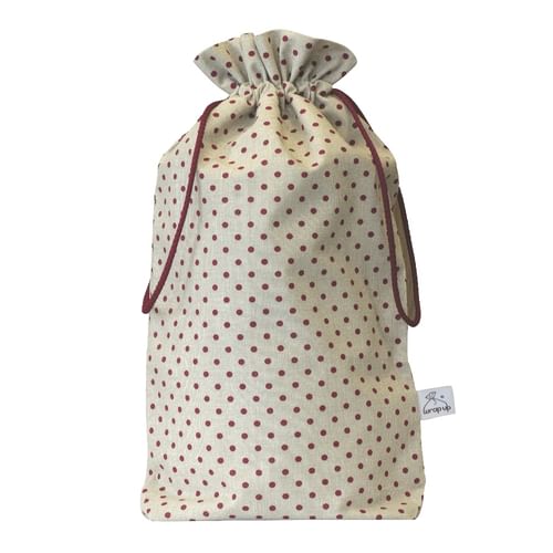 Vrecko na chlieb Wrap Up, režný s bodkami Vrecko na chlieb Wrap Up, režný s bodkami