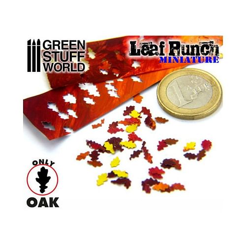 Obrázok Green Stuff World  Razidlo Miniature Leaf Punch, dub (3 typy, menší)