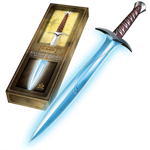 Replika meče Bilba Pytlíka - svítící