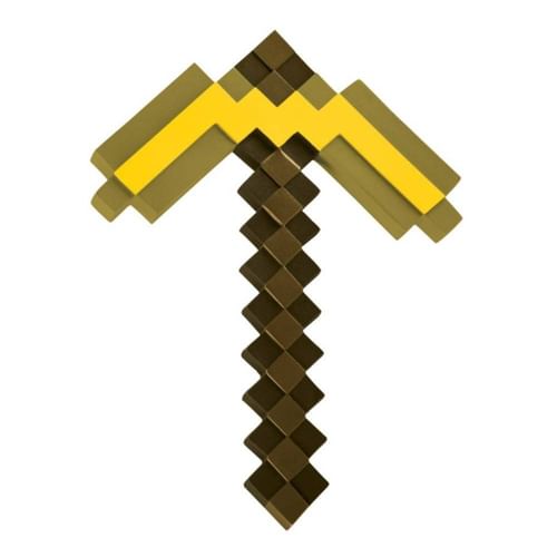 Minecraft Replica - Golden Picaxe Minecraft Replica - Golden Picaxe