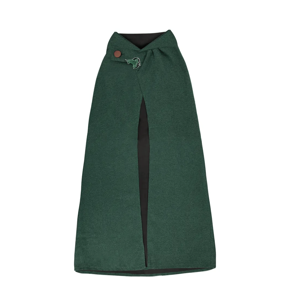 Replika Pán prsteňov - Hobití plášť s brošňou