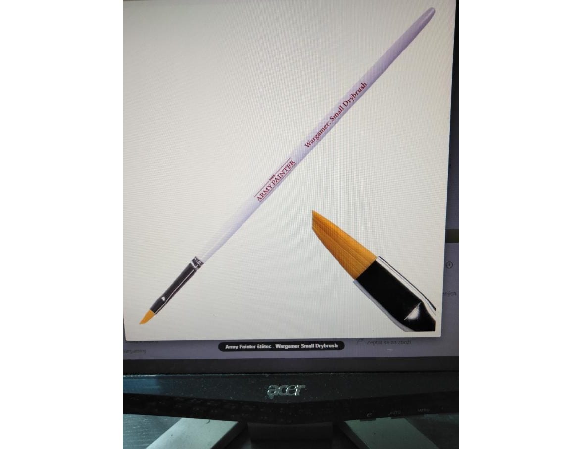 Army Painter štětec - Wargamer Small Drybrush