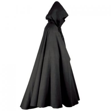 Plášť jednoduchý - černý