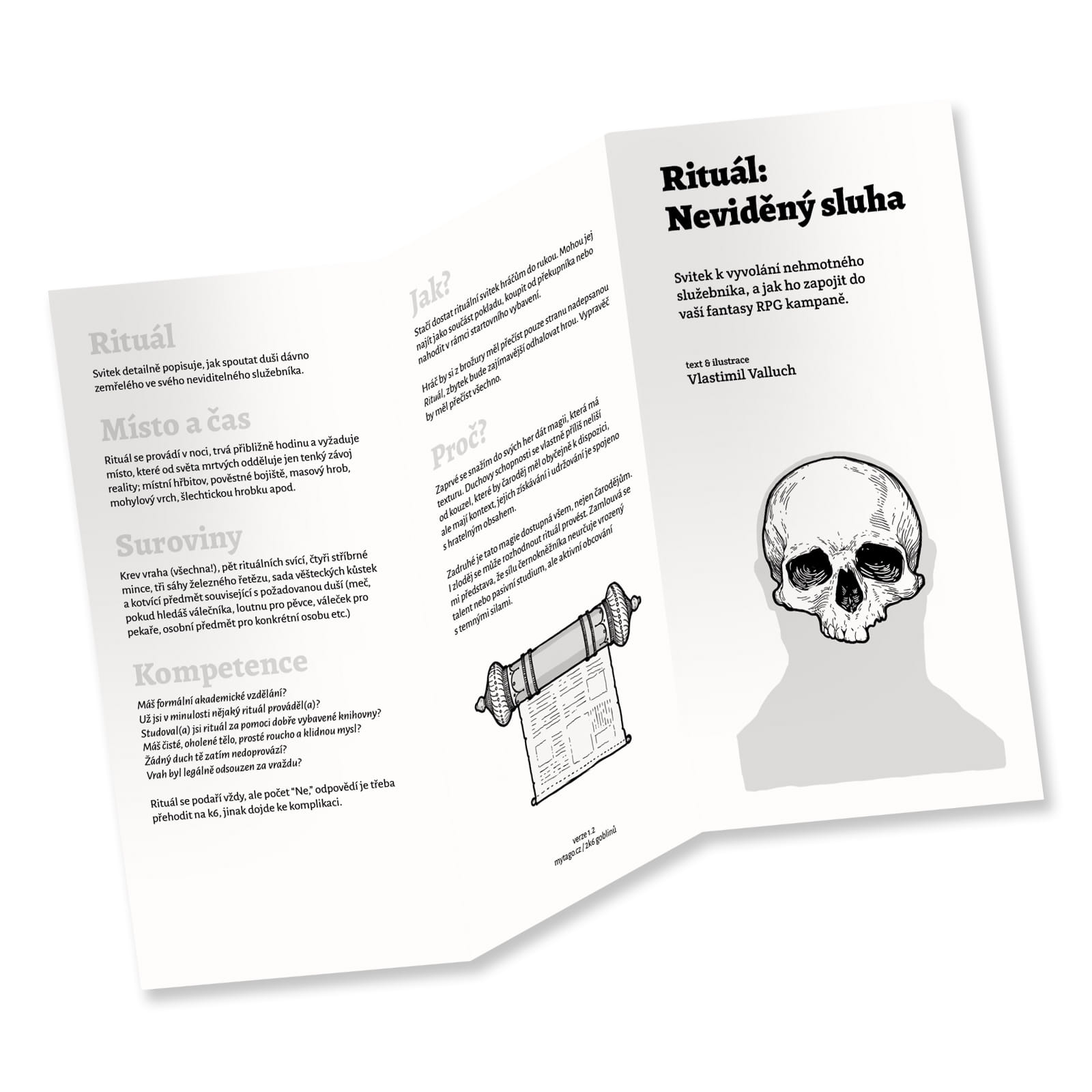 Rituál: Neviděný sluha - PDF