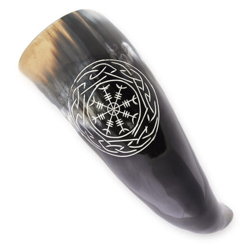 Roh na pitie Aegishjalmur 0,5 l, svetlý Roh na pitie Aegishjalmur 0,5 l, svetlý