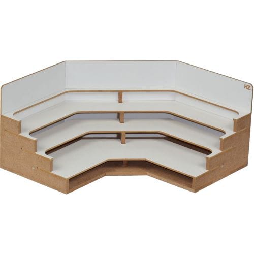 Rohový stojan a modul na farby (3 police) Rohový stojan a modul na farby (3 police)