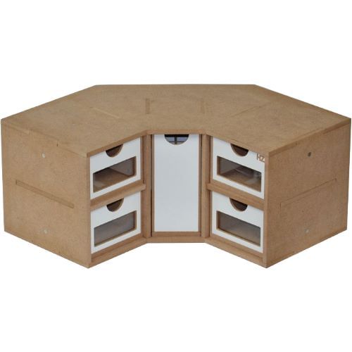 Rohový stojan a modul na farby (5 zásuviek) Rohový stojan a modul na farby (5 zásuviek)