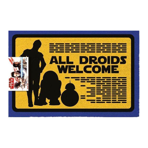 Rohožka Star Wars - All Droids Welcome Rohožka Star Wars - All Droids Welcome