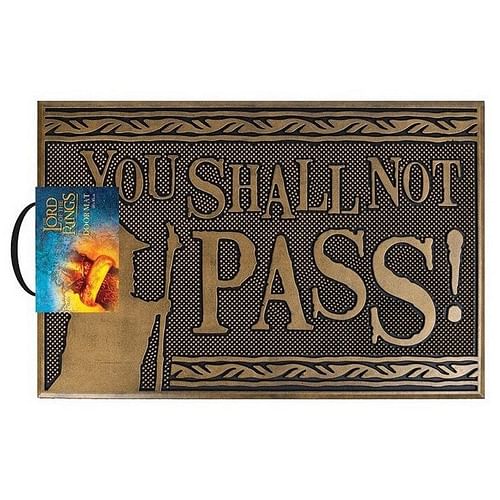 Rohožka The Lord of the Rings – You Shall Not Pass, pryž