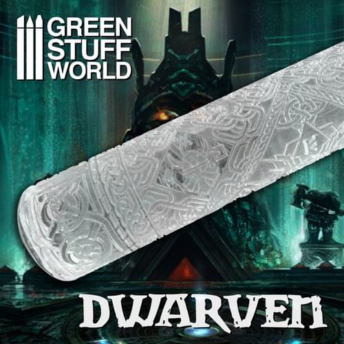 Rolling Pin - Dwarven, texturovací váleček Rolling Pin - Dwarven, texturovací váleček