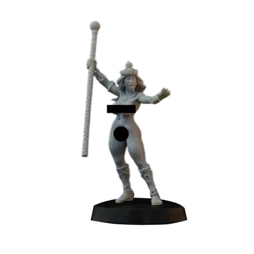 Levně RPG figurka - Princezna z Oro (obnažená)