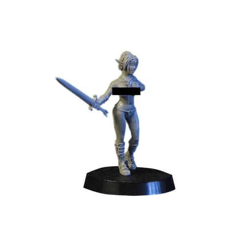 RPG Figurka - Elven Warrier s mečom (exponovaný) RPG Figurka - Elven Warrier s mečom (exponovaný)