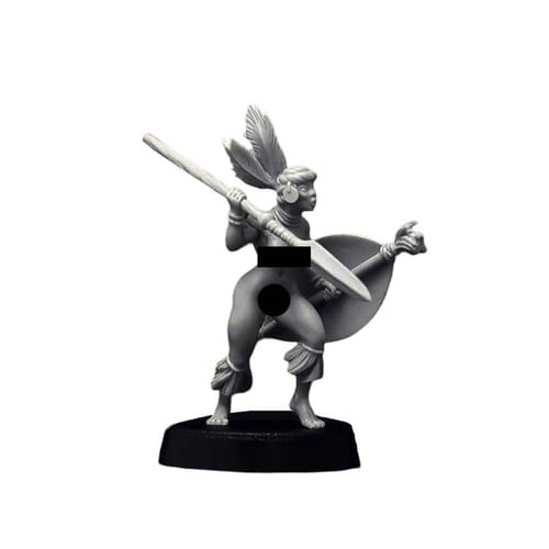 Obrázok RPG - Útočiaci kmeňový bojovník (exponovaný) Obrázok RPG - Útočiaci kmeňový bojovník (exponovaný)