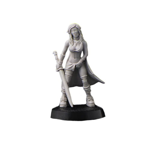 RPG Figurka - Warrier in Cantle RPG Figurka - Warrier in Cantle