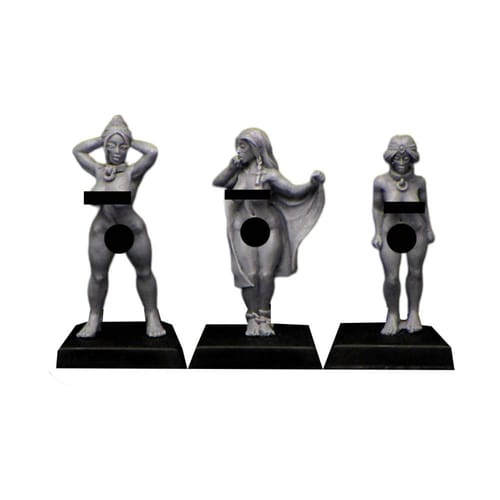 Levně RPG figurky - Otrokyně (obnažené)