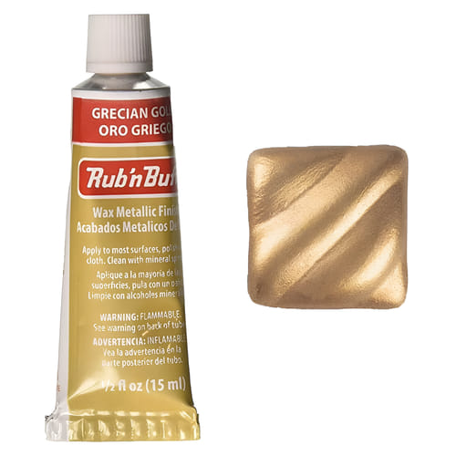 Levně Rub n Buff Metallic Wax Finish - řecké zlato