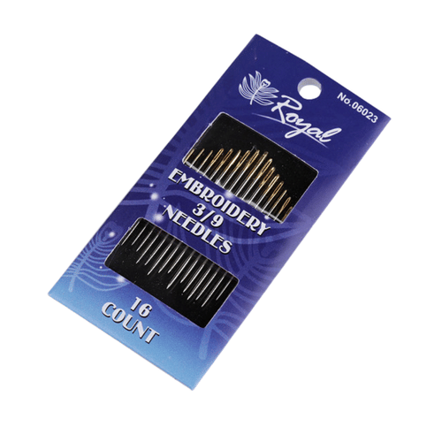 Ručné ihly so zlatým očkom (16 ks) Ručné ihly so zlatým očkom (16 ks)