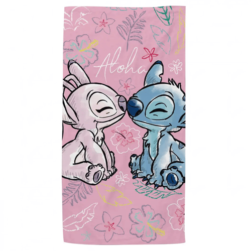 Ručník Lilo & Stitch - Stitch a Angel