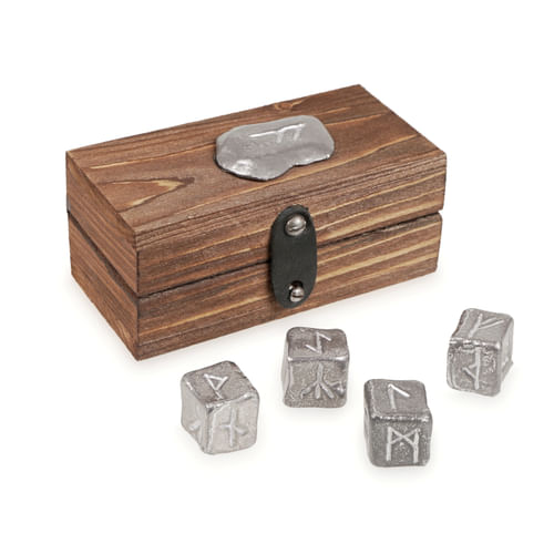 Runové kocky v krabičke Runové kocky v krabičke