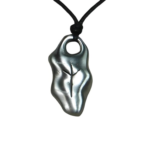 Runový amulet Algiz (nerez)