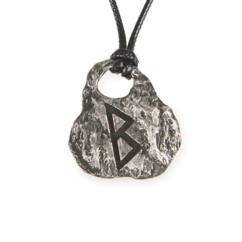 Runový amulet Berkana