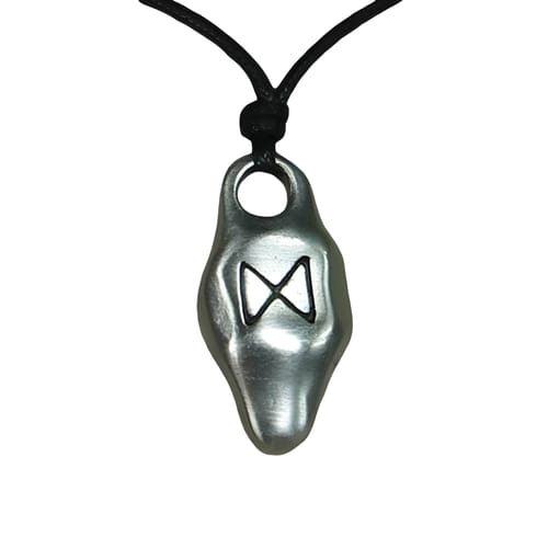 Runový amulet Dagaz (nerez)
