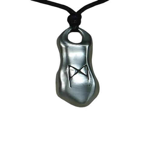 Levně Runový amulet Mannaz (nerez)