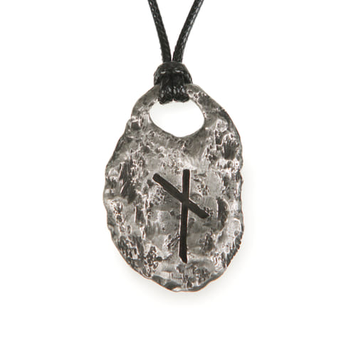 Runový amulet Nauthiz