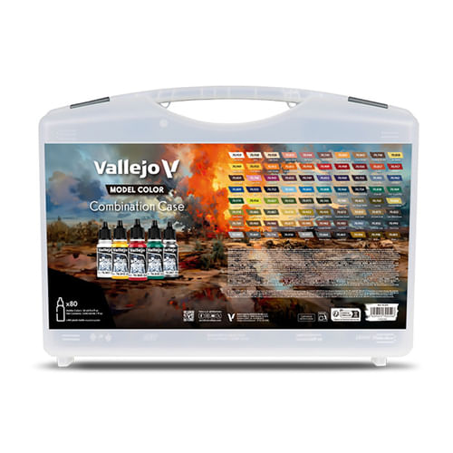Sada farieb Vallejo: Combination Case (80 ks) Sada farieb Vallejo: Combination Case (80 ks)