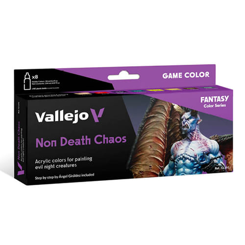 Levně Sada barev Vallejo: Non Death Chaos (8 ks)
