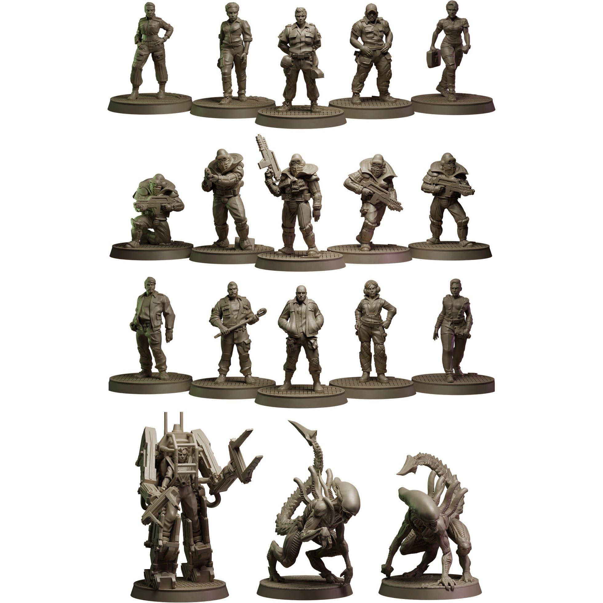 Sada figúrok Alien RPG - Rapture Protocol Miniatures Set