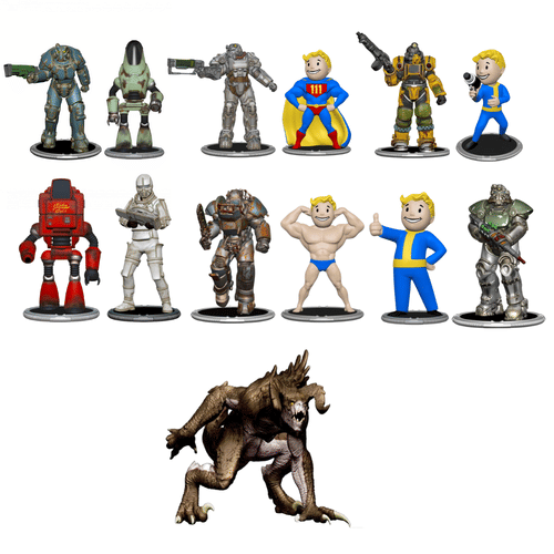 Sada figúrok Fallout - Komplet s Deathclaw (12+1 ks) Sada figúrok Fallout - Komplet s Deathclaw (12+1 ks)