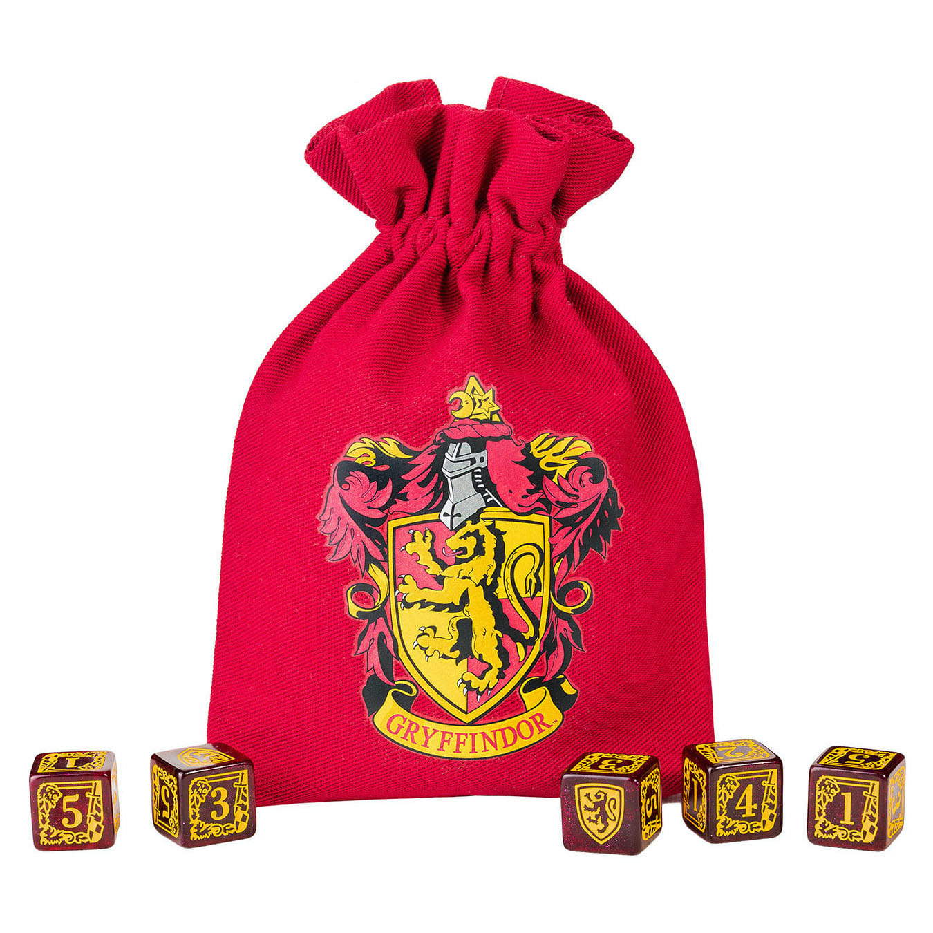 Sada kostek a váček Harry Potter - Nebelvír