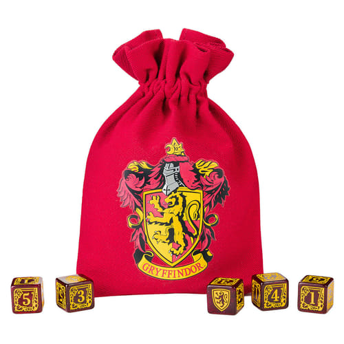 Levně Sada kostek a váček Harry Potter - Nebelvír